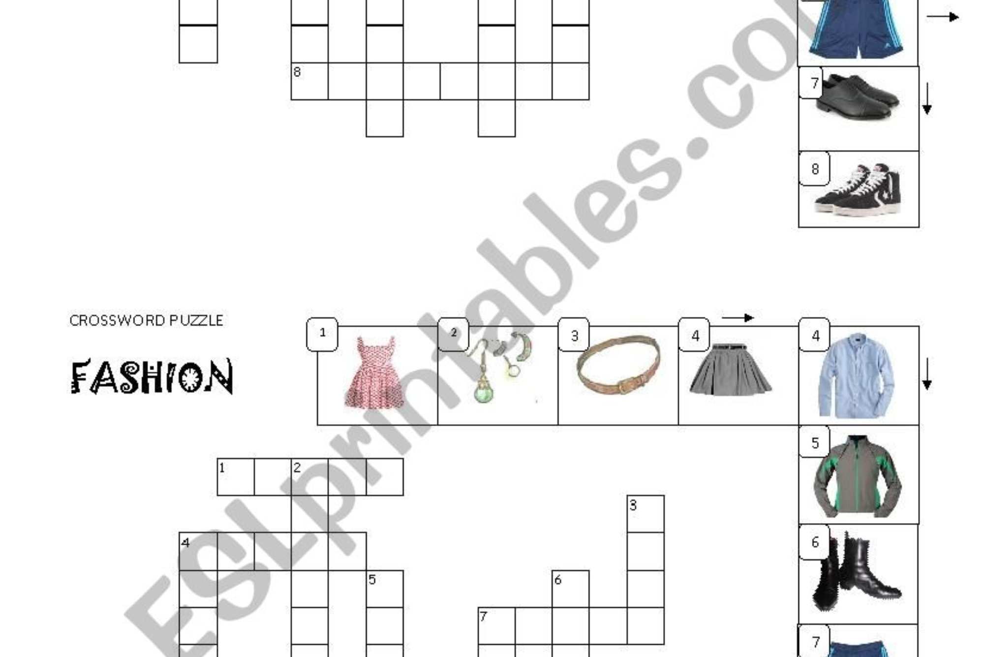 Fashion Crossword Clue