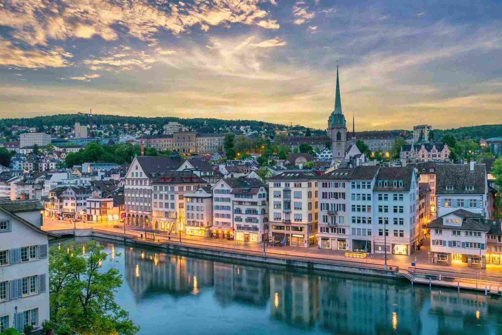 Switzerland Chocolate Trail: Limmatquai To Lakeside