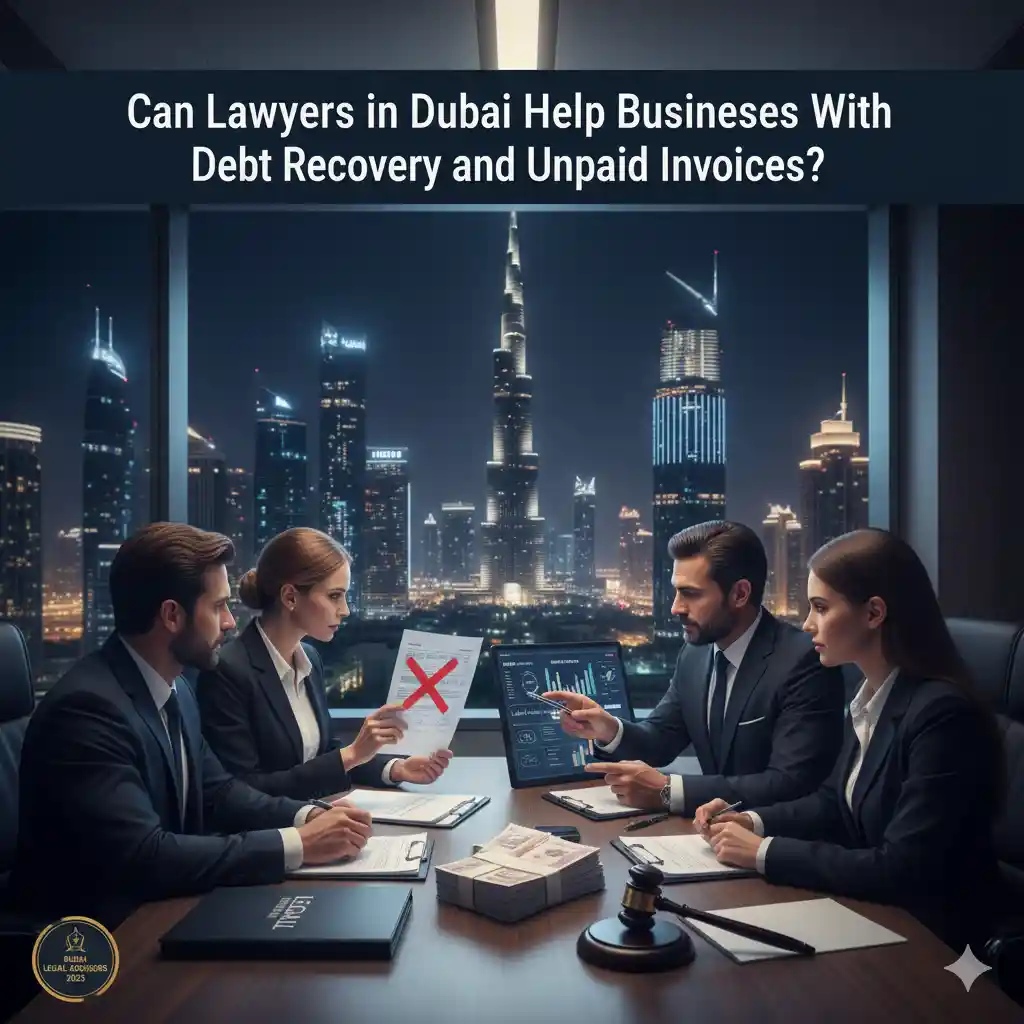 Can Lawyers in Dubai Help Businesses With Debt Recovery and Unpaid Invoices?