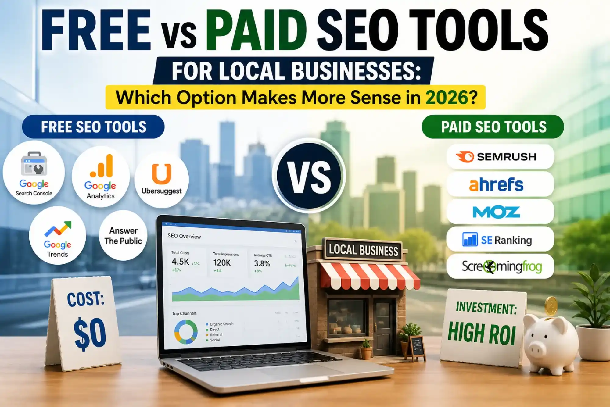 Free vs Paid SEO Tools for Local Businesses Which Option Makes More Sense in 2026