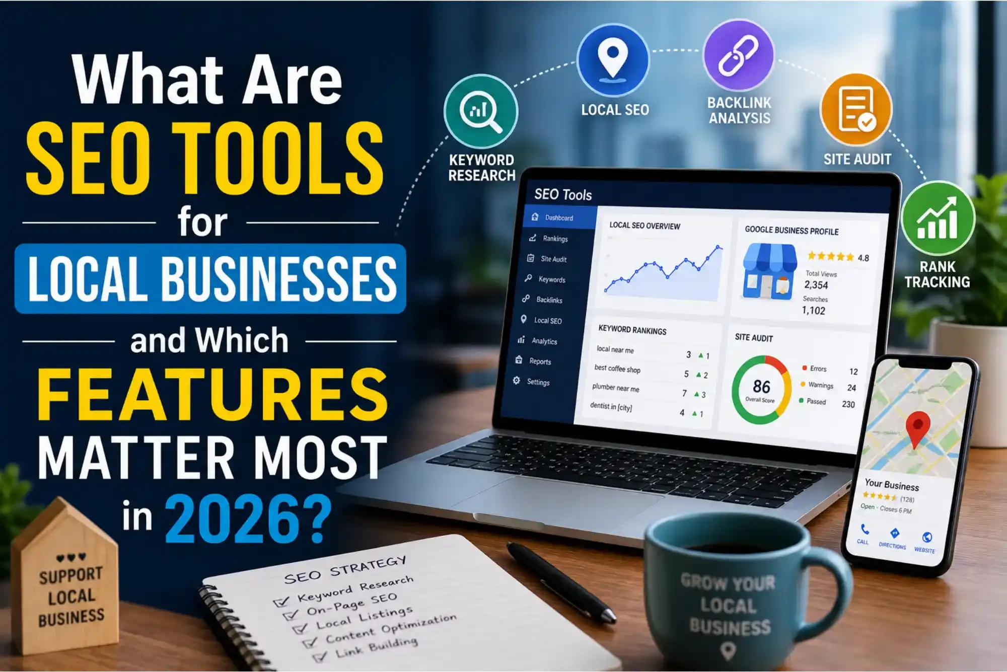 What Are SEO Tools for Local Businesses and Which Features Matter Most in 2026